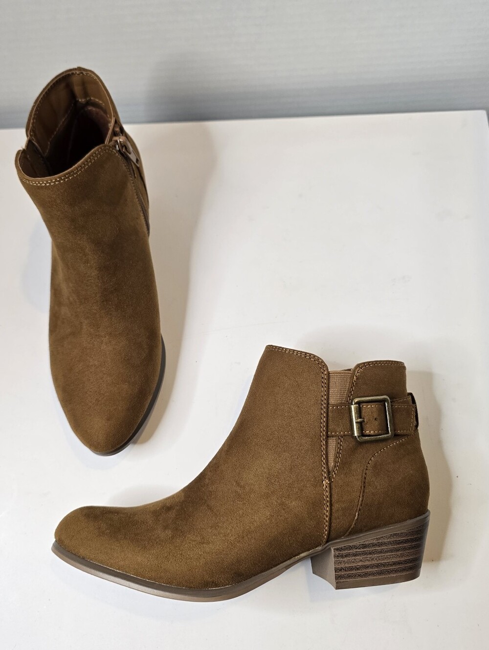Esprit Zip Up Ankle Booties Size 6 New